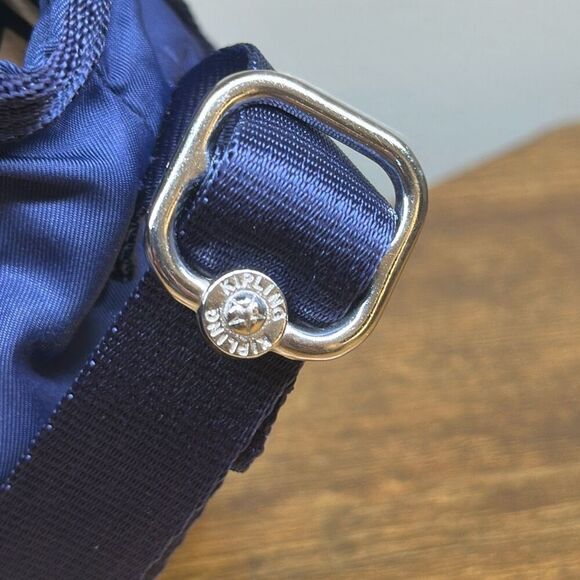 Kipling Small Crossbody Bag Blue Purple with Monkey Key Chain - Picture 4 of 13